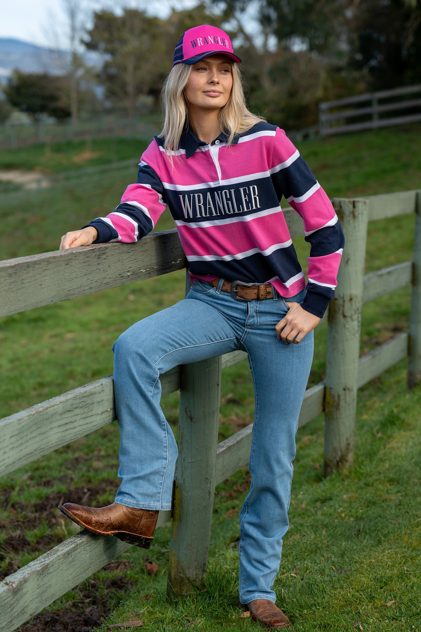 Wrangler Womens Hattie Fashion Rugby - X4W2577074