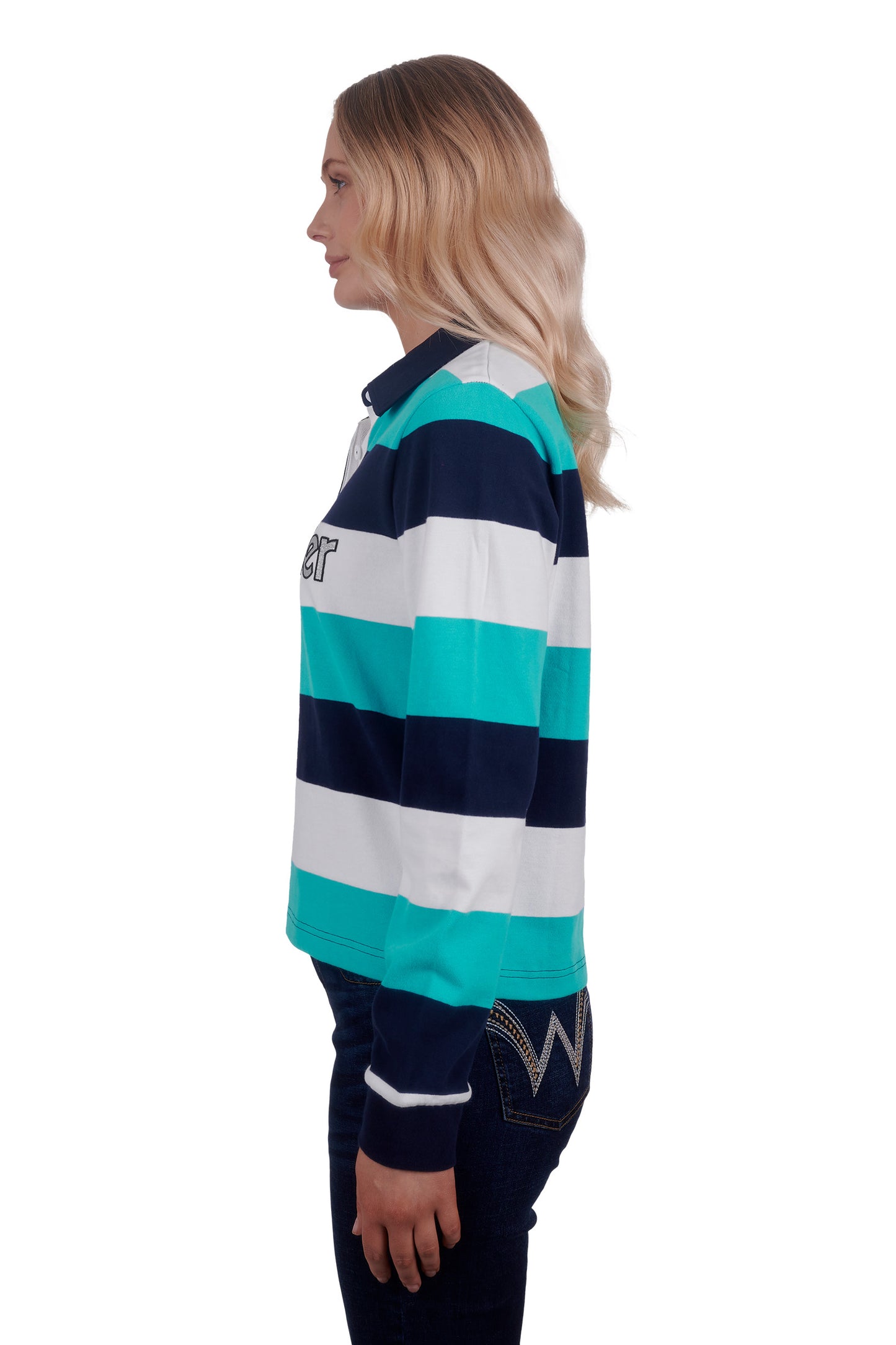Wrangler Womens Briana Fashion Rugby - X4W2577080
