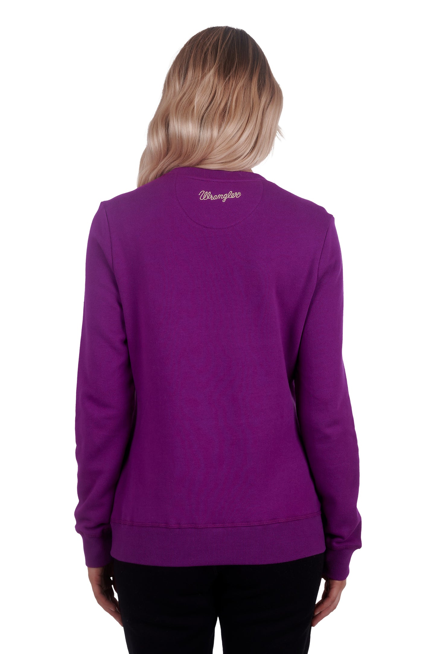 Wrangler Womens Stella Crew - Berry - X4W2587066