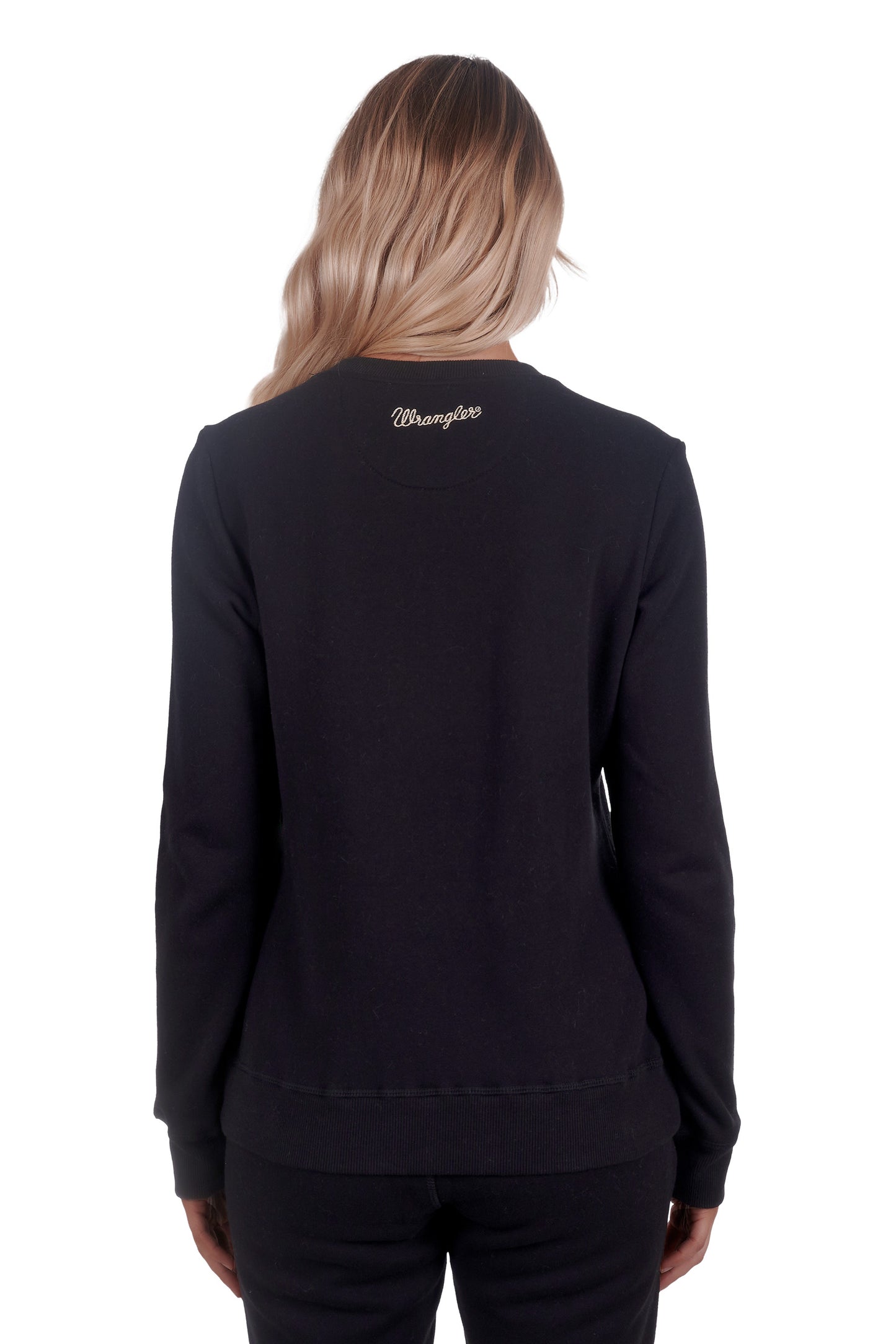 Wrangler Womens Stella Crew - Black - X4W2587066