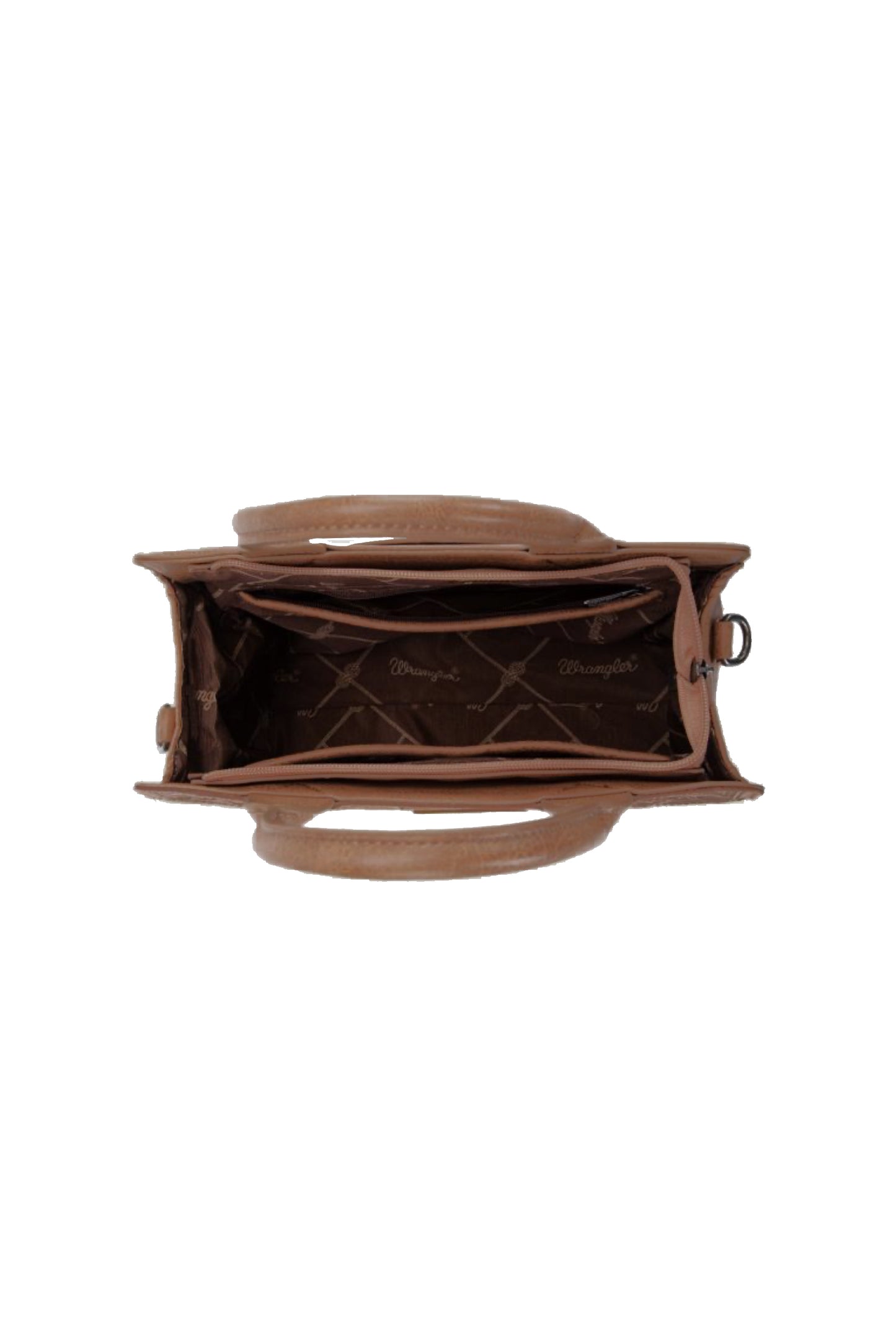 Wrangler Embroidered Crossbody Bag - Camel X5S2919BAG