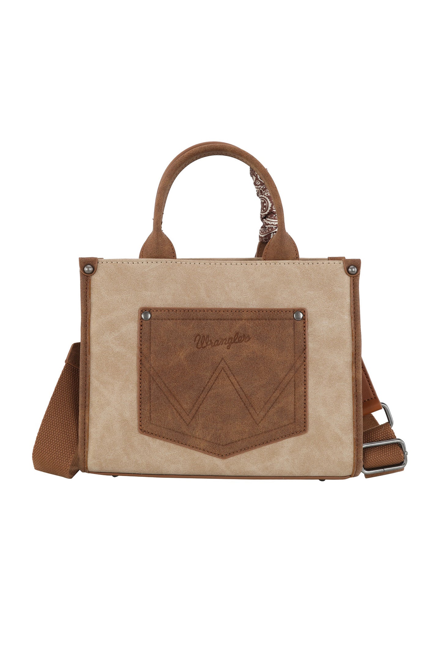 Wrangler Feature Buckle Bag - Natural X5S2926BAG