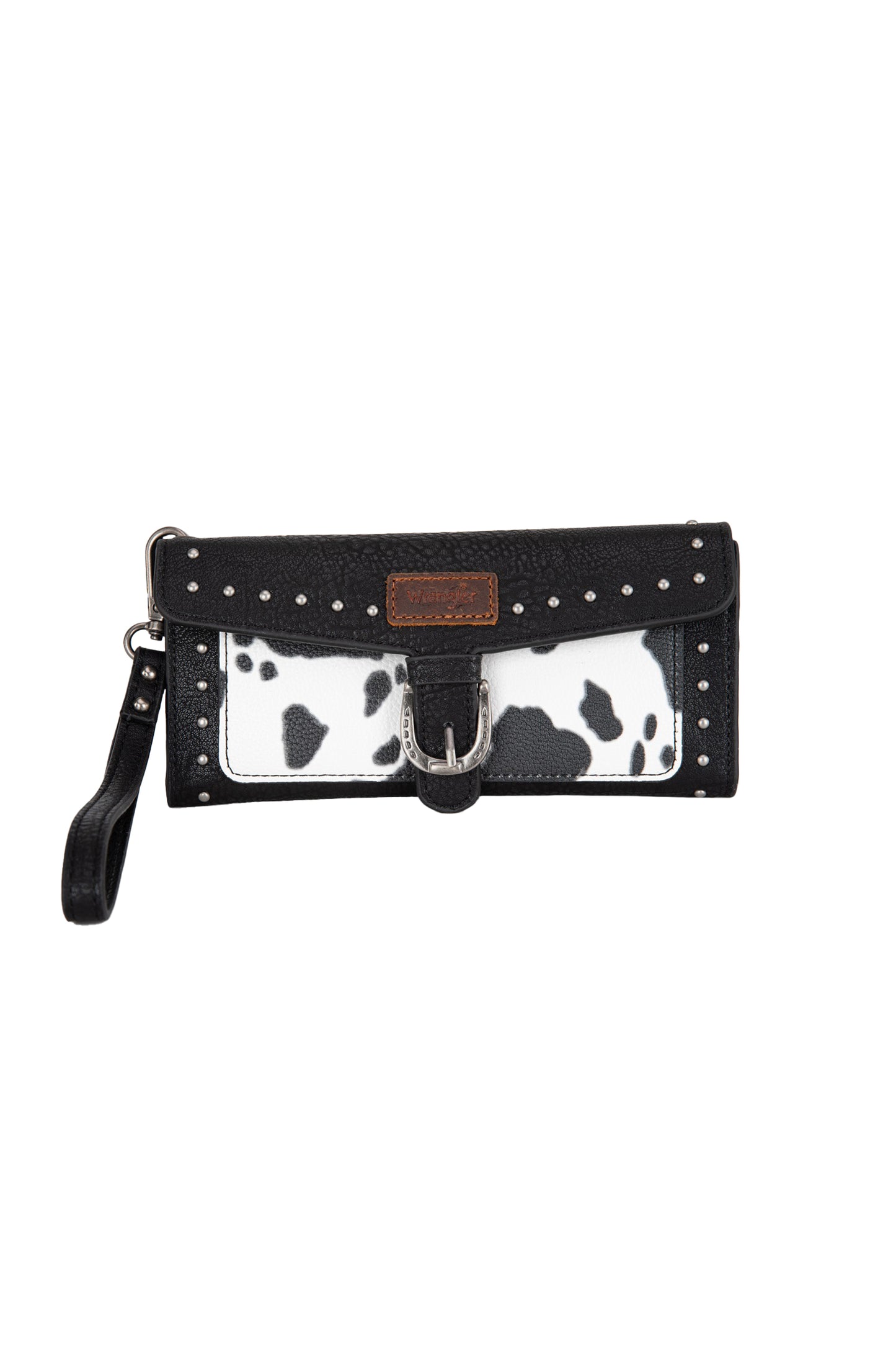 Wrangler Cow Print Wallet - Black X5S2928WLT
