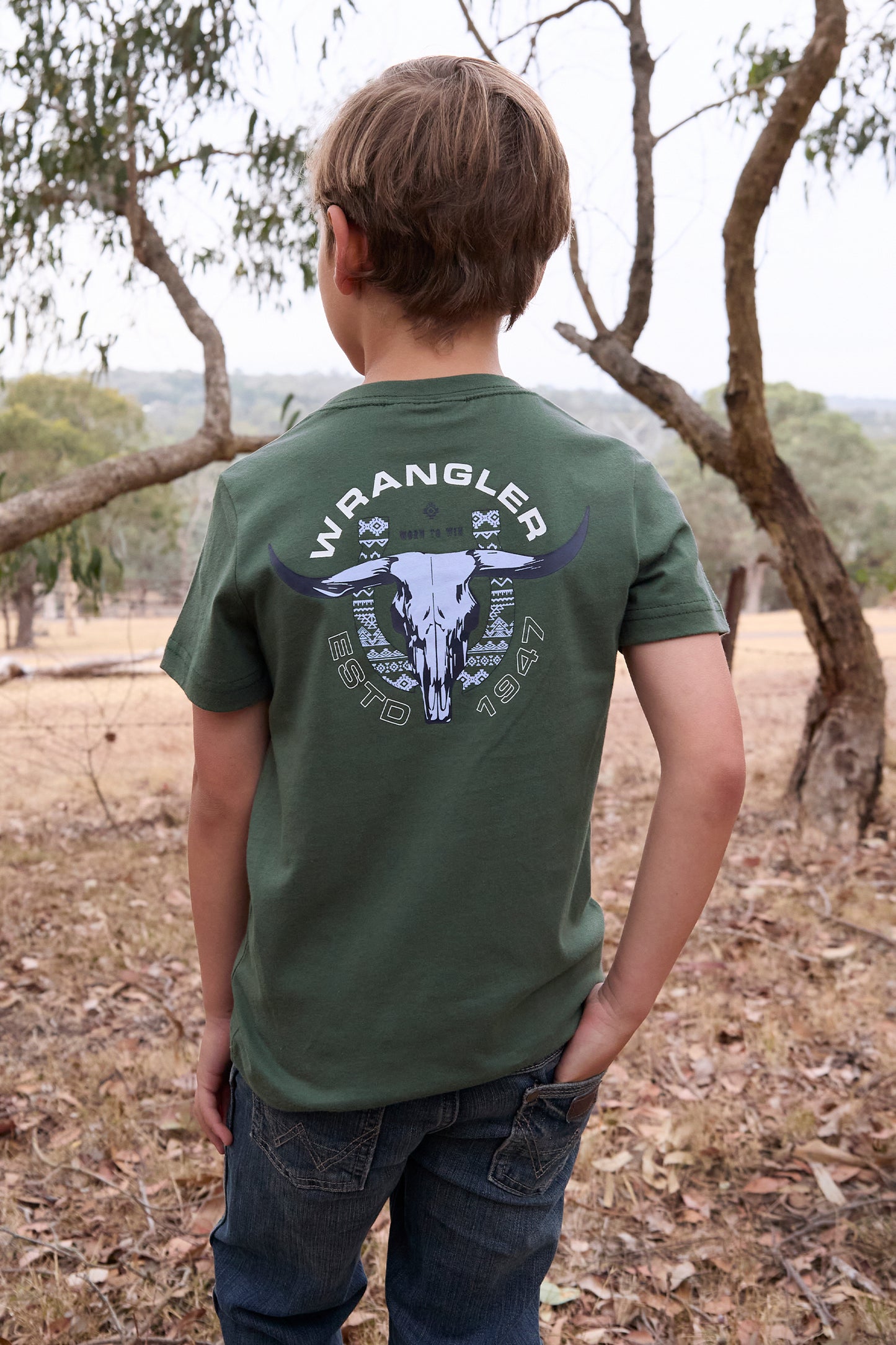 Wrangler Boys Henry Shirt X5S3557386