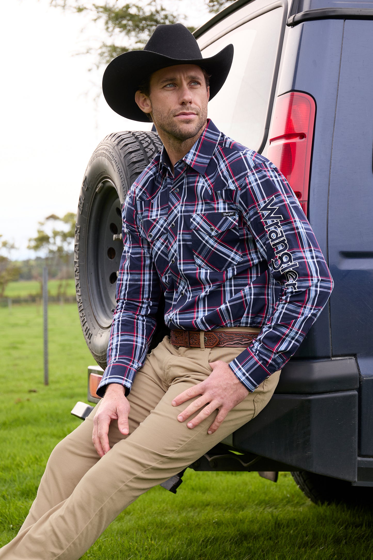 Wrangler Mens Hugo Dress Shirt - X5W1112225