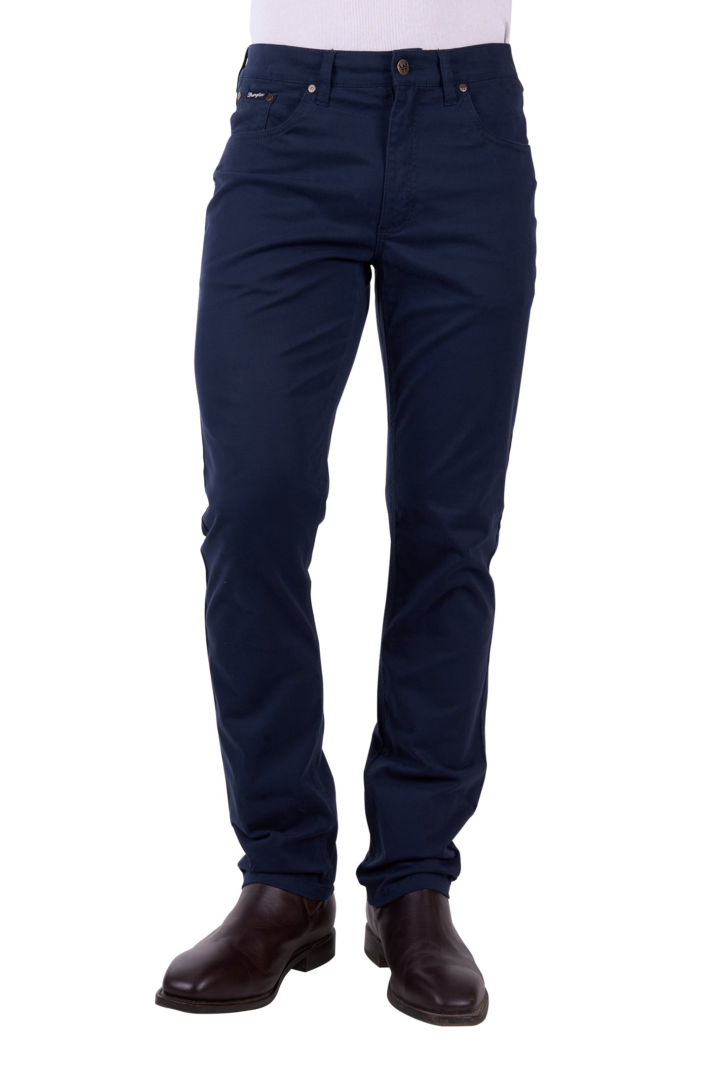 Wrangler Mens Jimmy Tailored Pants 34 Leg - Navy X5W1225263