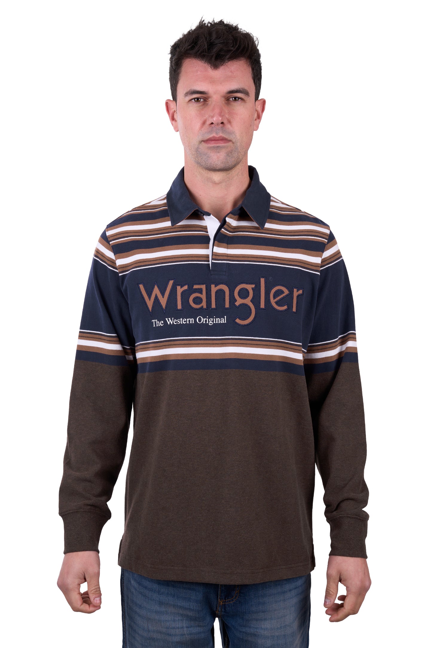 Wrangler Mens Nico Rugby Jersey - X5W1552240