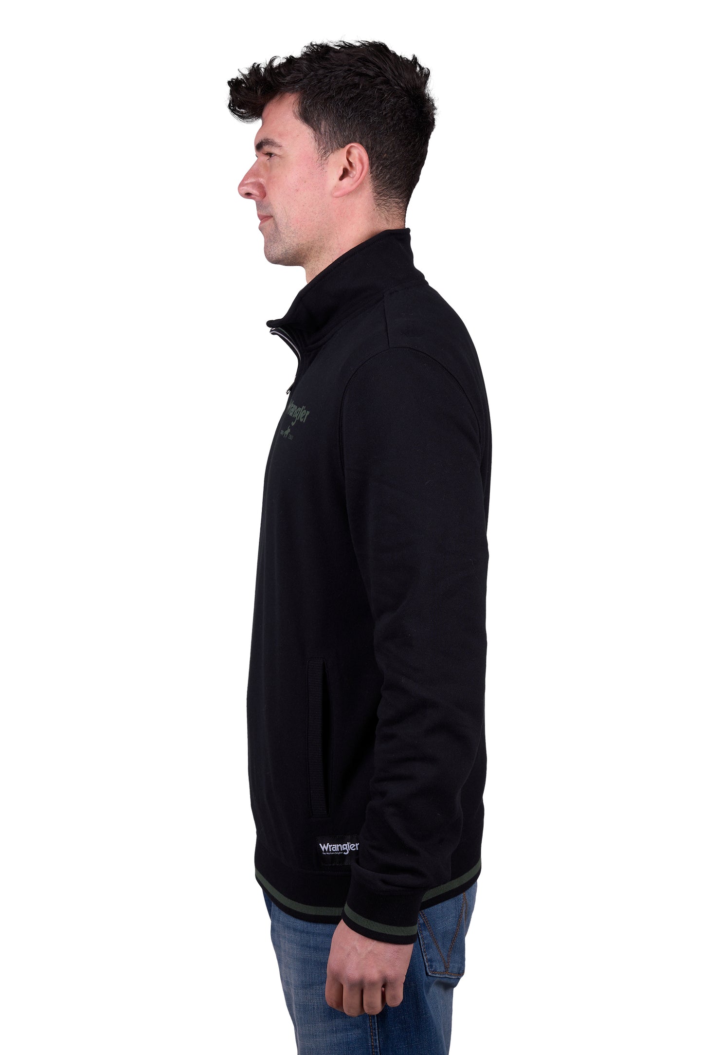 Wrangler Mens Alex 1/4 Zip Pullover - X5W1573249