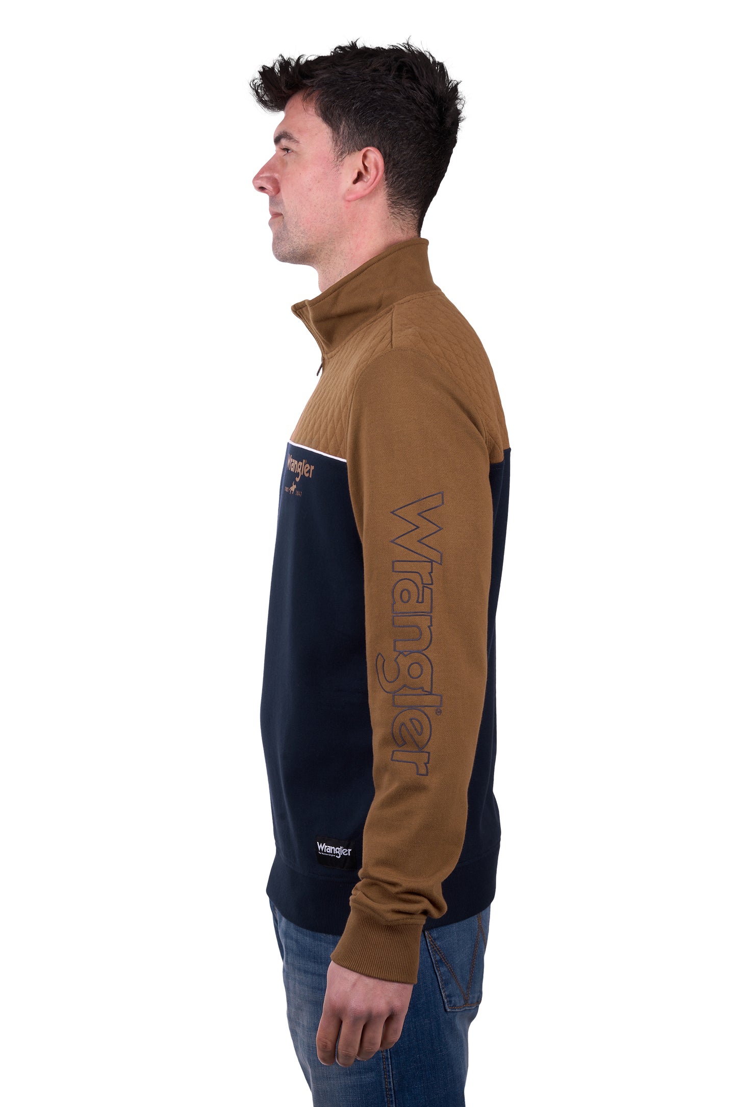 Wrangler Mens Tate 1/4 Zip Pullover - X5W1573250