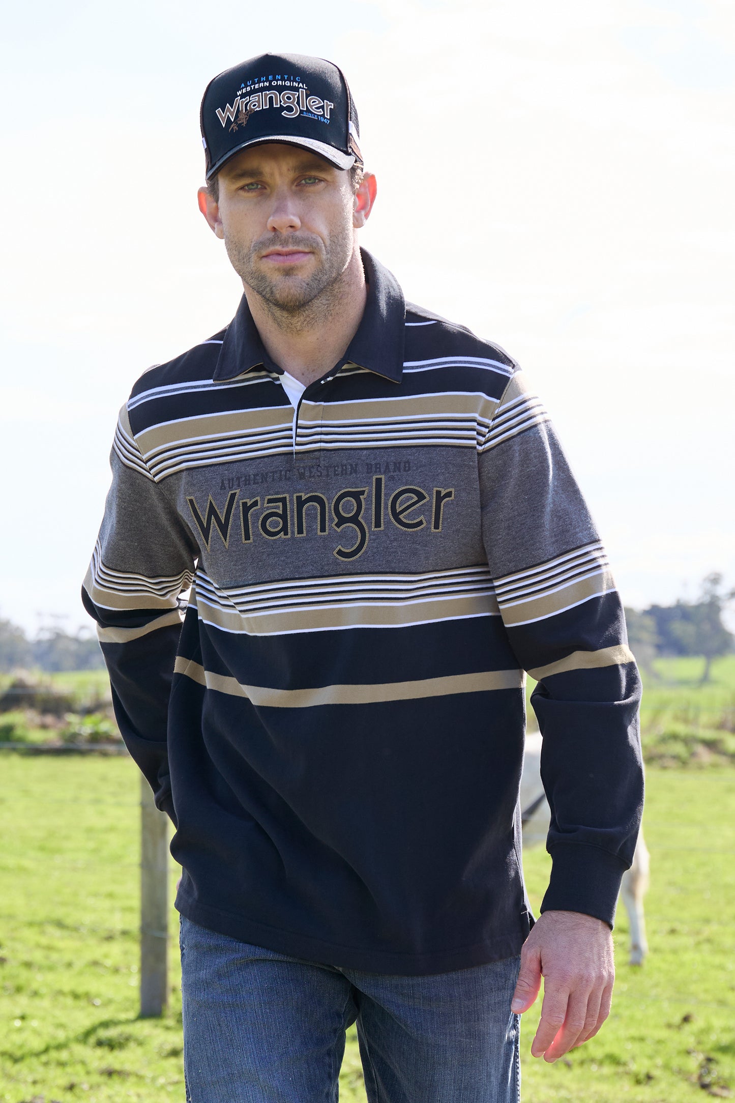 Wrangler Mens Liam Trucker Cap - X5W1944CAP