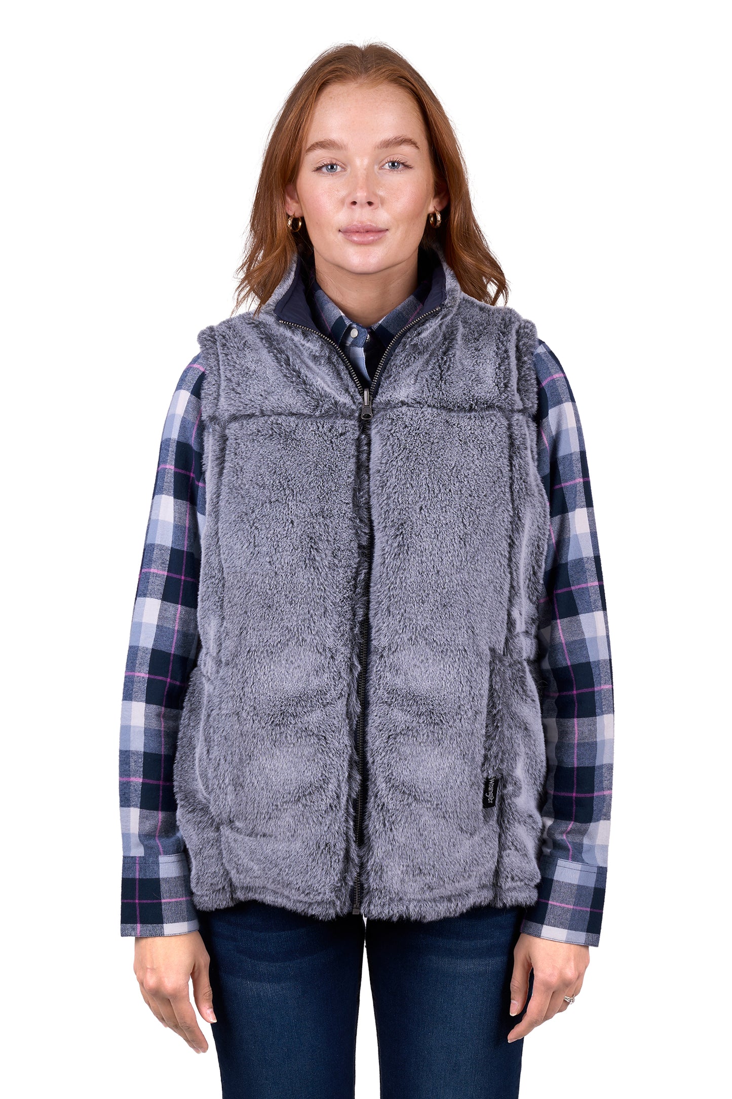 Wrangler Womens Denver Reversible Vest - X5W2694314