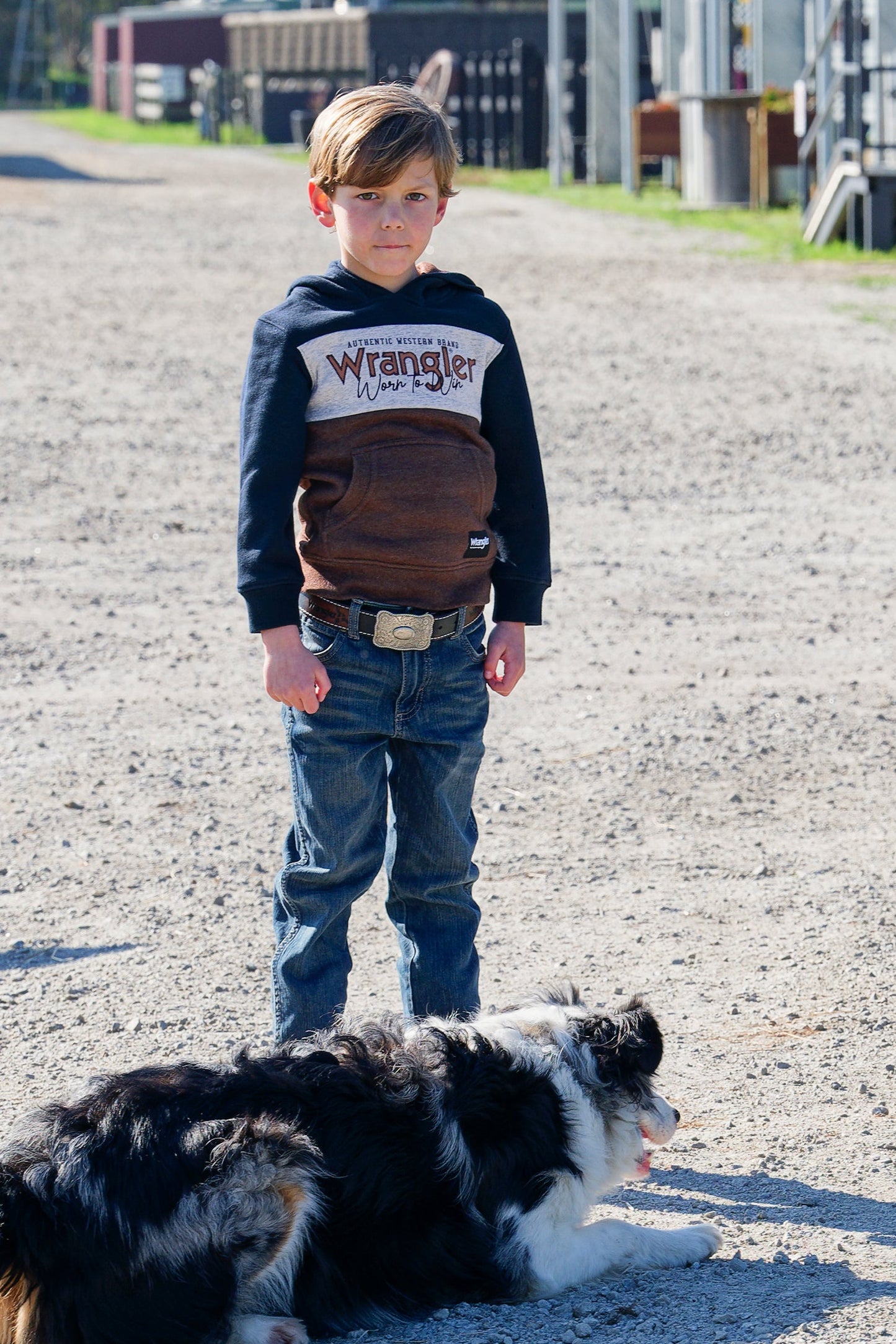 Wrangler Boys Paul Hoodie - X5W3540253