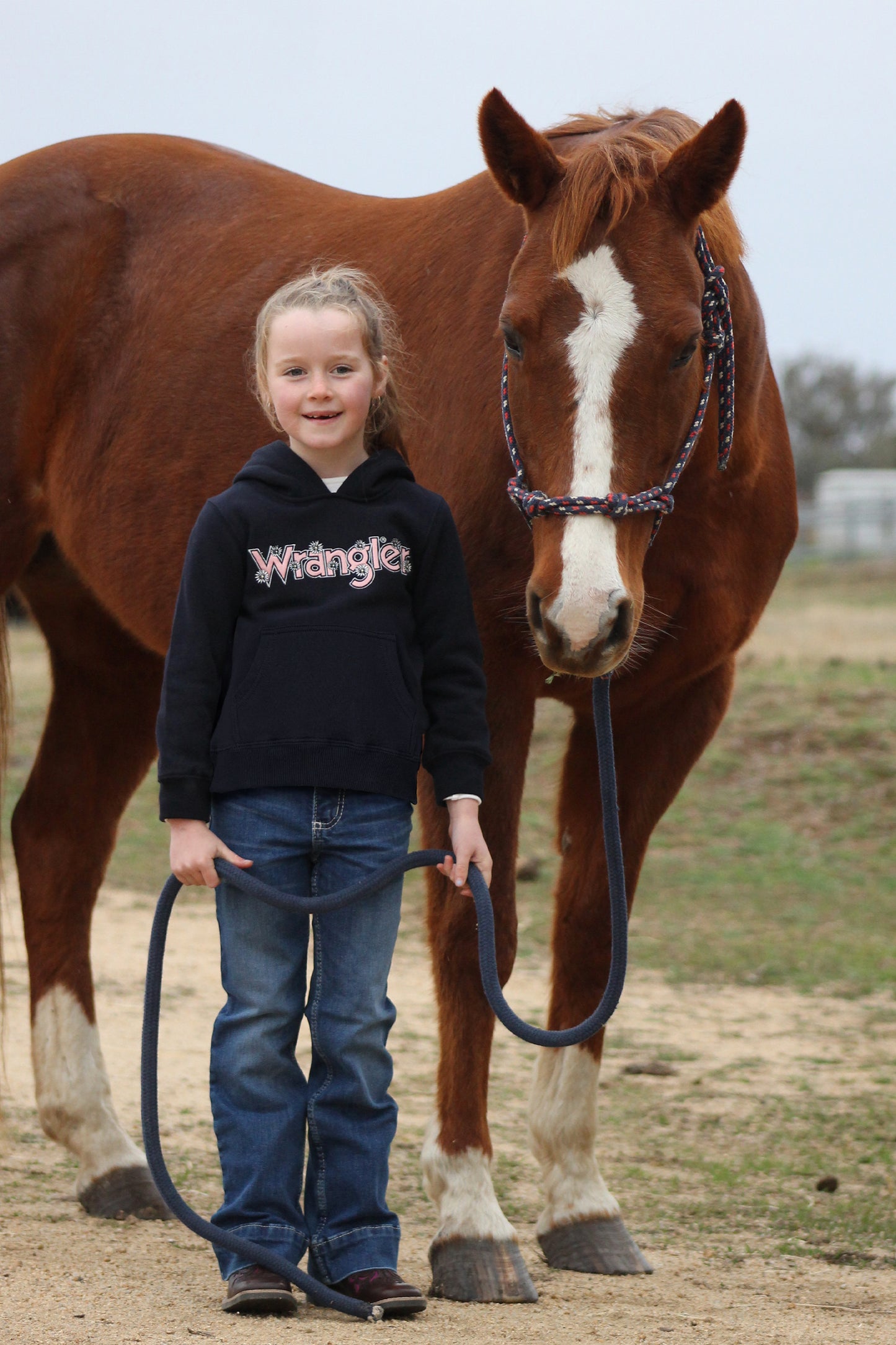 Wrangler Girls Daisy Hoodie - X5W5597329