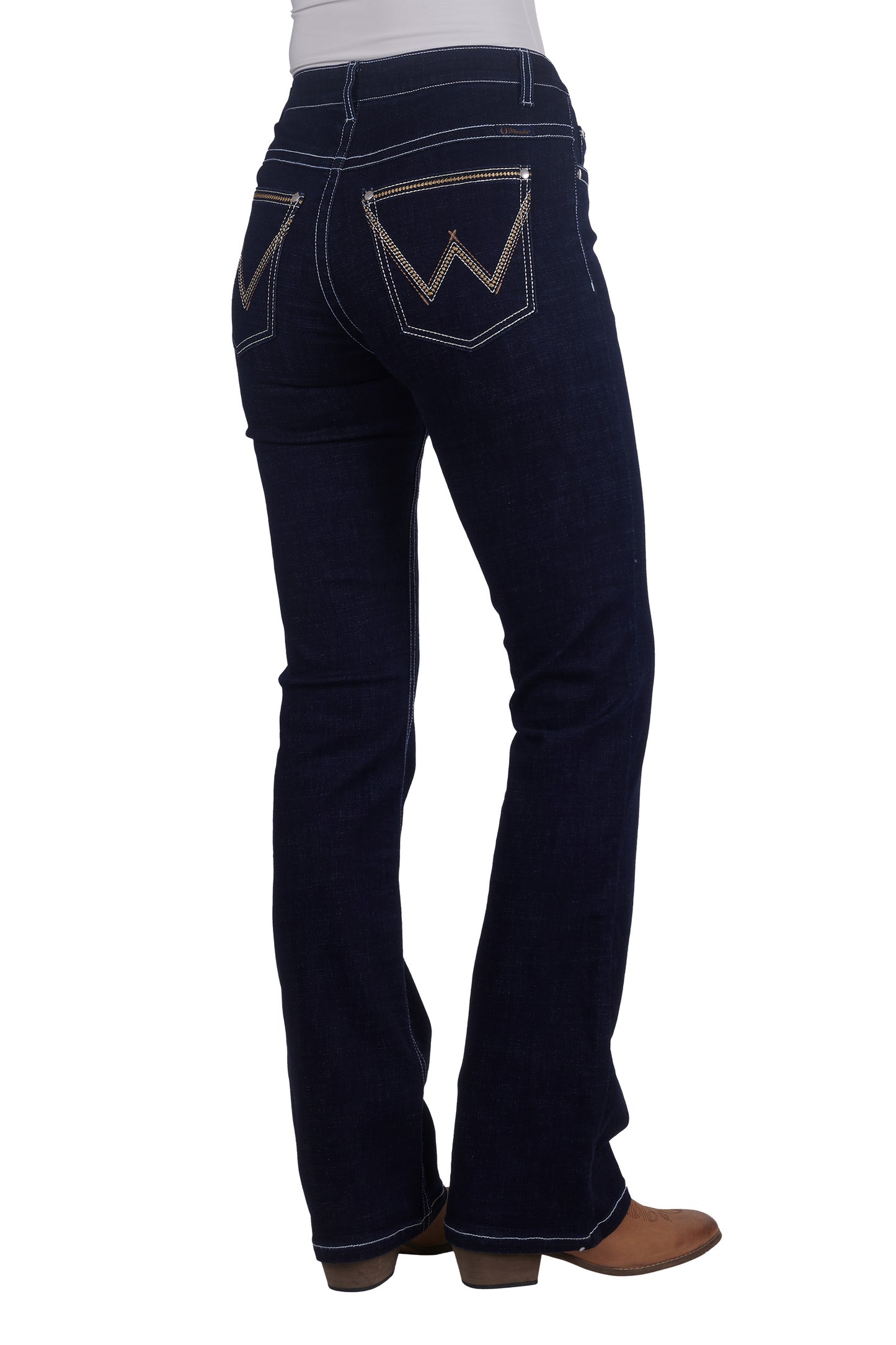 Wrangler Womens Amber Jeans - Willow - XCP2251111