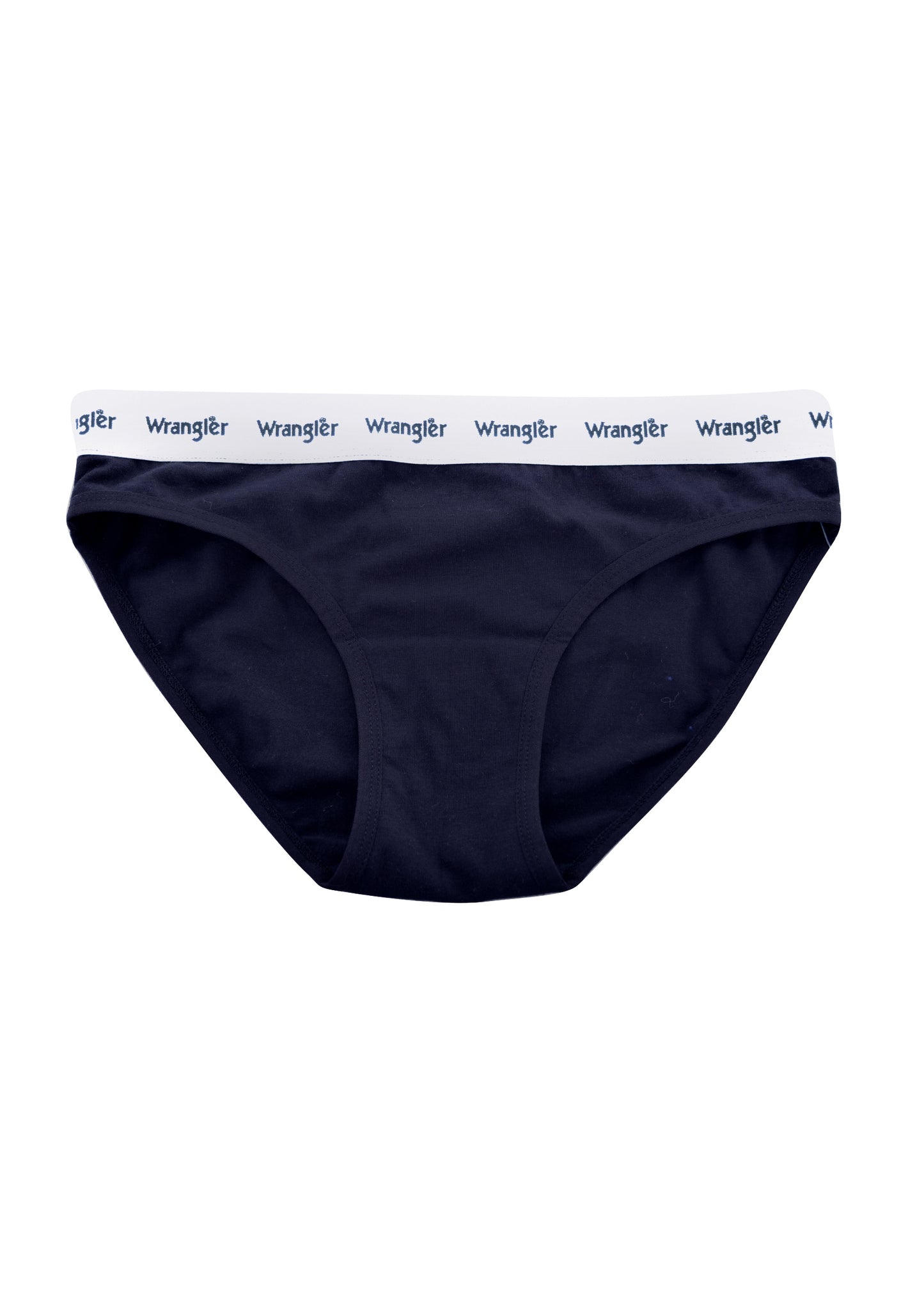 Wrangler Womens Logo Briefs 2 Pack - Navy / Pink XCP2993504