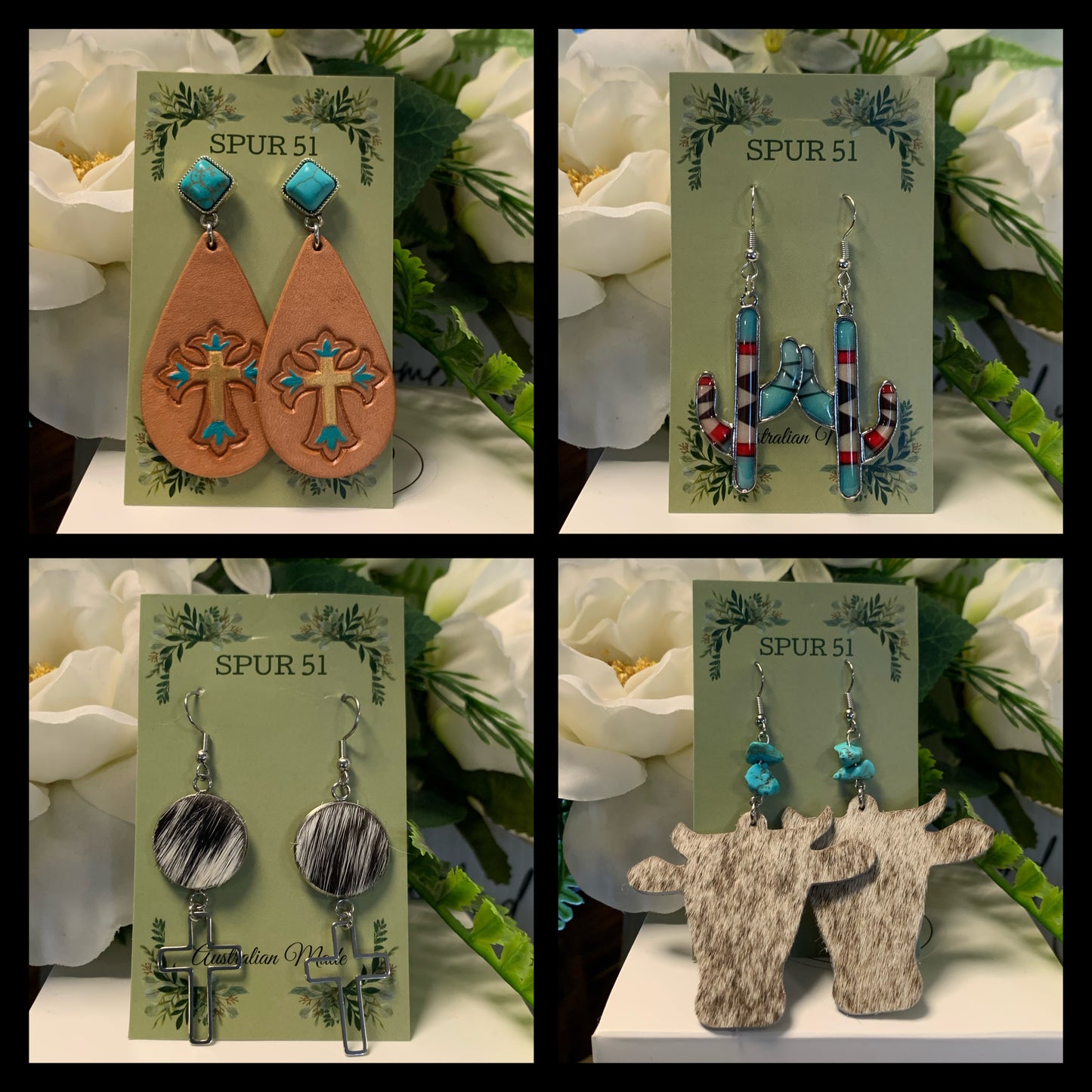 Spur 51 Handmade Earrings
