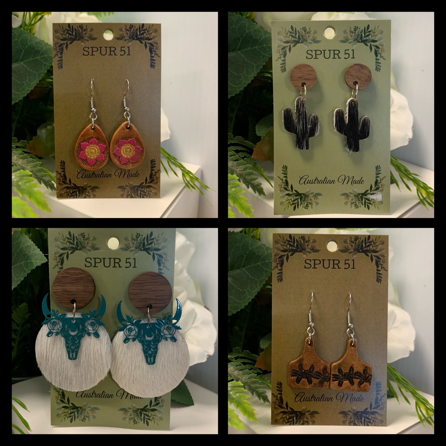 Spur 51 Handmade Earrings