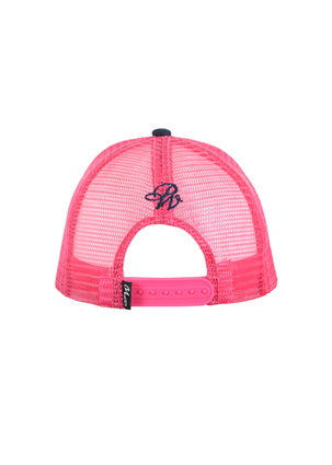 Pure Western Kids Marybeth Trucker Cap - Pink & Navy