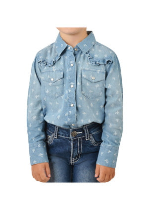 Pure Western Girls Adriana L/S Shirt