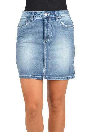 Pure Western Vicki Denim Skirt