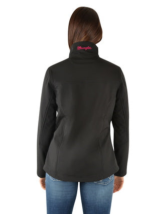 Wrangler Womens Softshell Jacket - Black XCP2783900