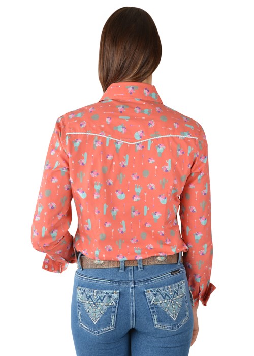 Pure Western Womens Priscilla L/S Shirt