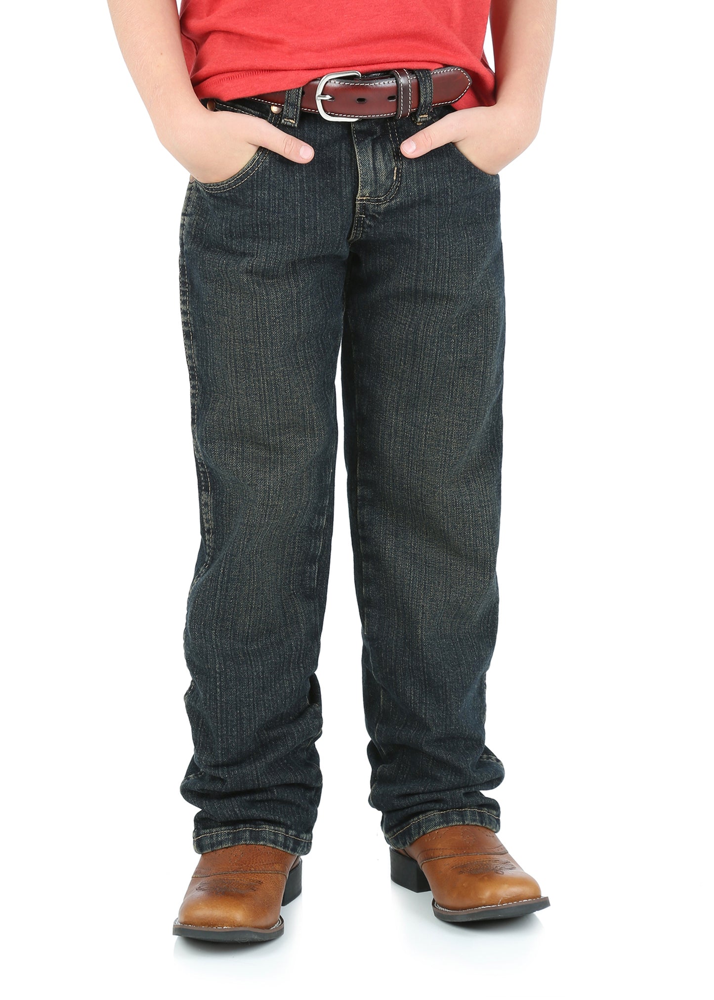 Wrangler Boy's Retro Relax Fit Straight Jeans - Rolling River