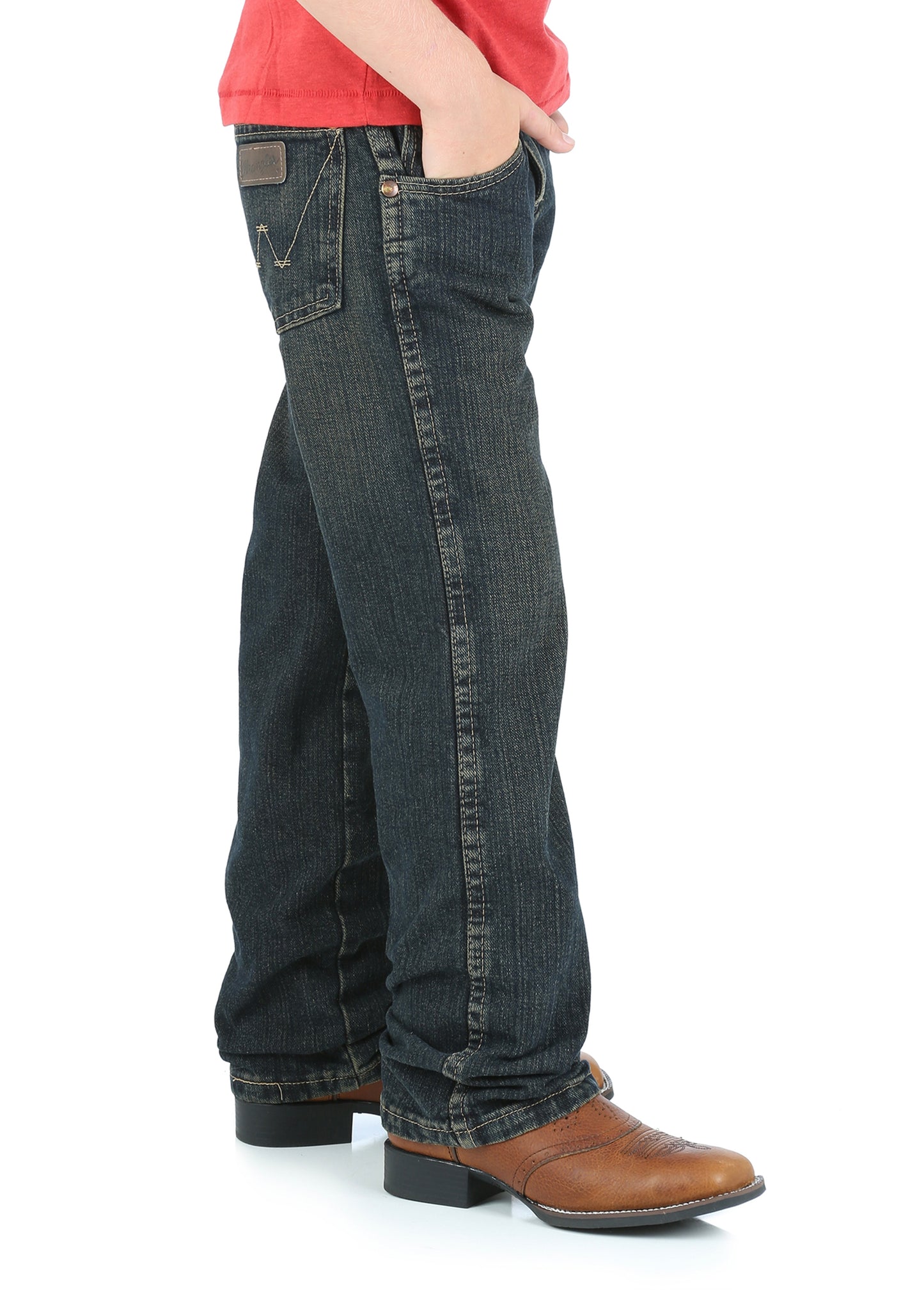 Wrangler Boy's Retro Relax Fit Straight Jeans - Rolling River
