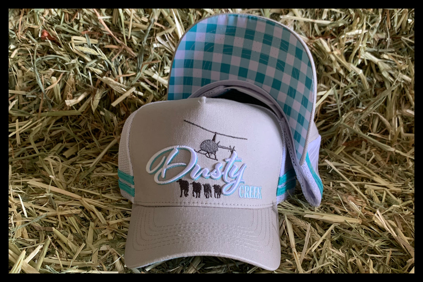 Dusty Creek Trucker Cap - Northern Muster - Mint Silver