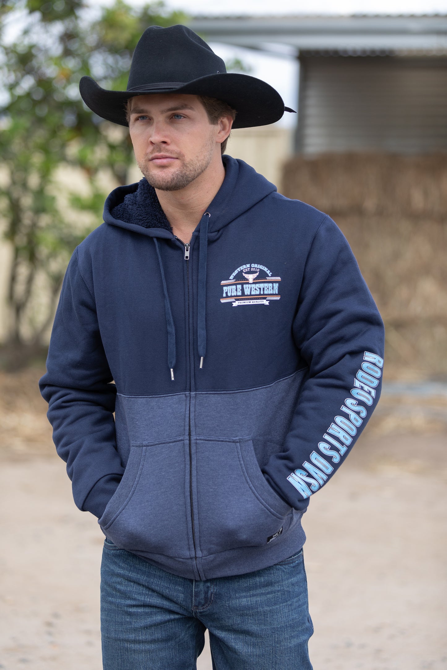 Mens Scott Zip Up Hoodie