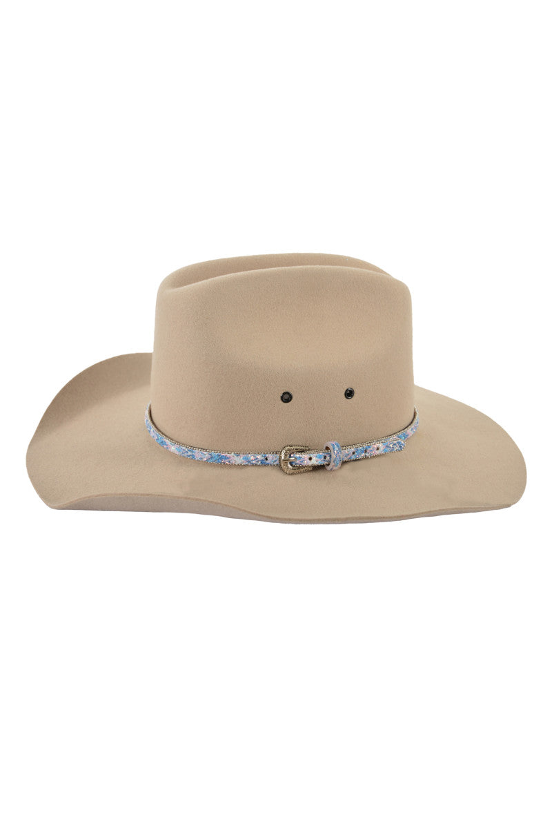 Pure Western Stevie Hat Band - Blue