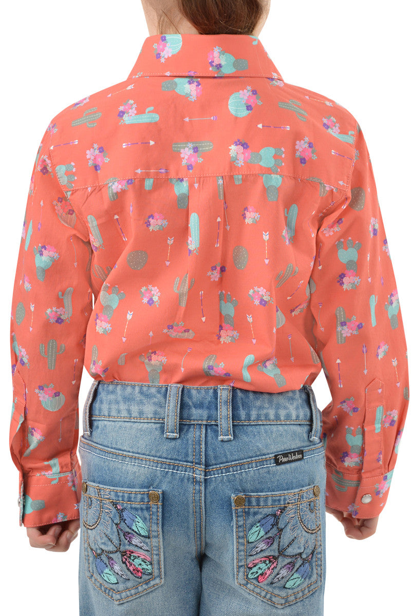 Pure Western Girls Priscilla L/S Shirt