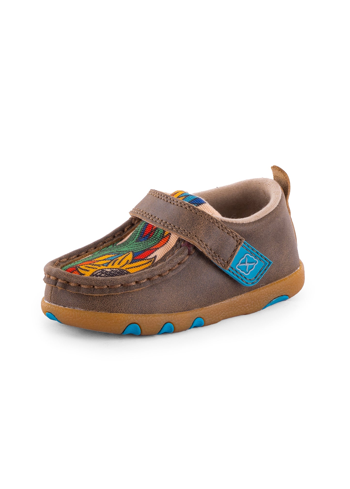 Infants Twisted X Cactus Sunflower Mocs - Bomber/Tan/Multi TCICA0011