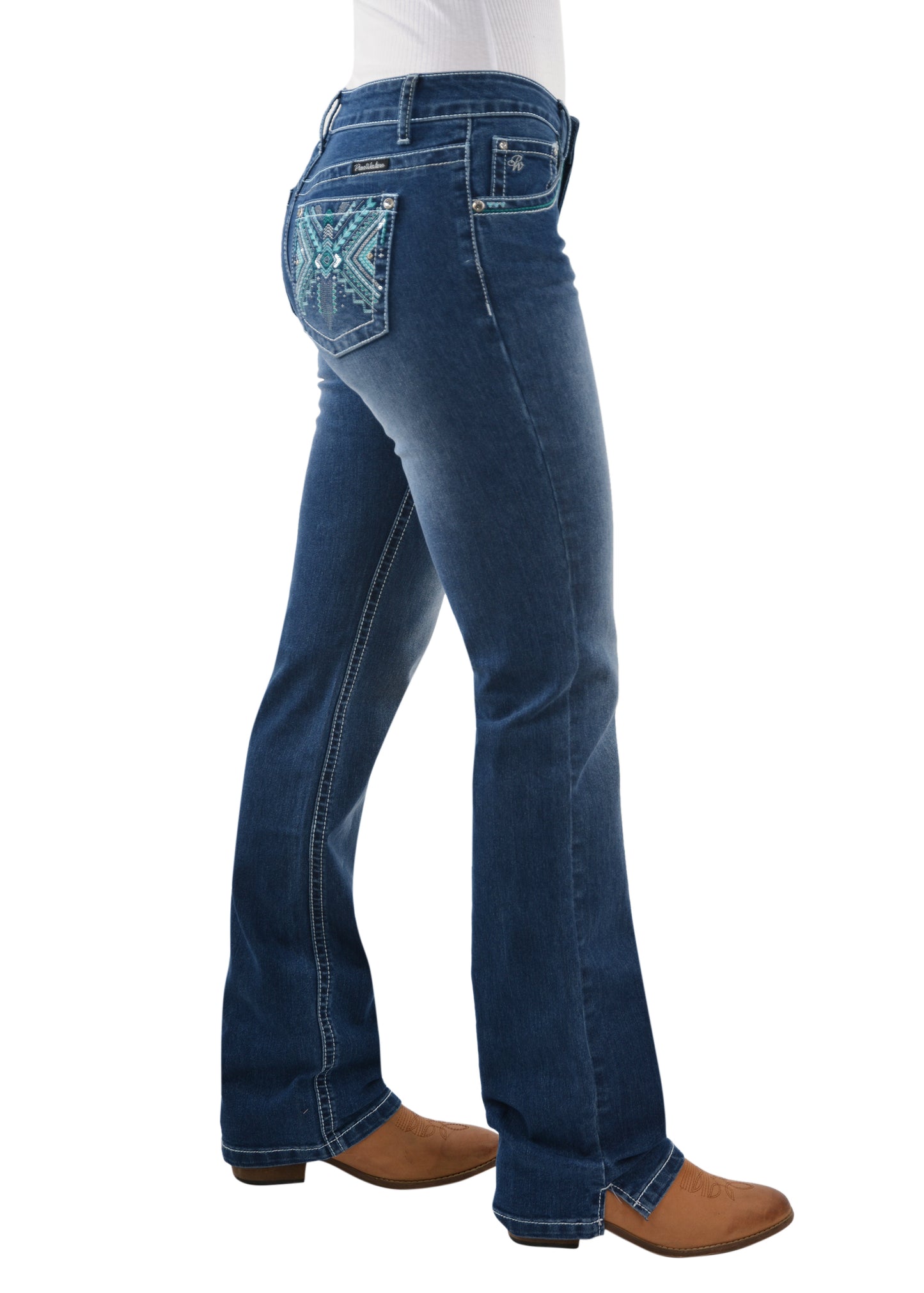 Womens Camila Straight Leg Jeans - 34 Leg