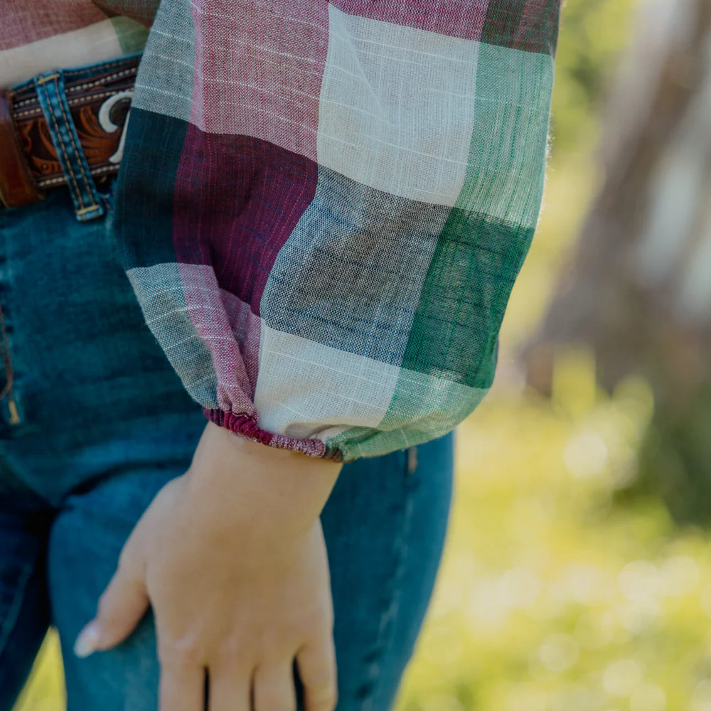 Black Colt Brooke - Green, Red & Navy Check