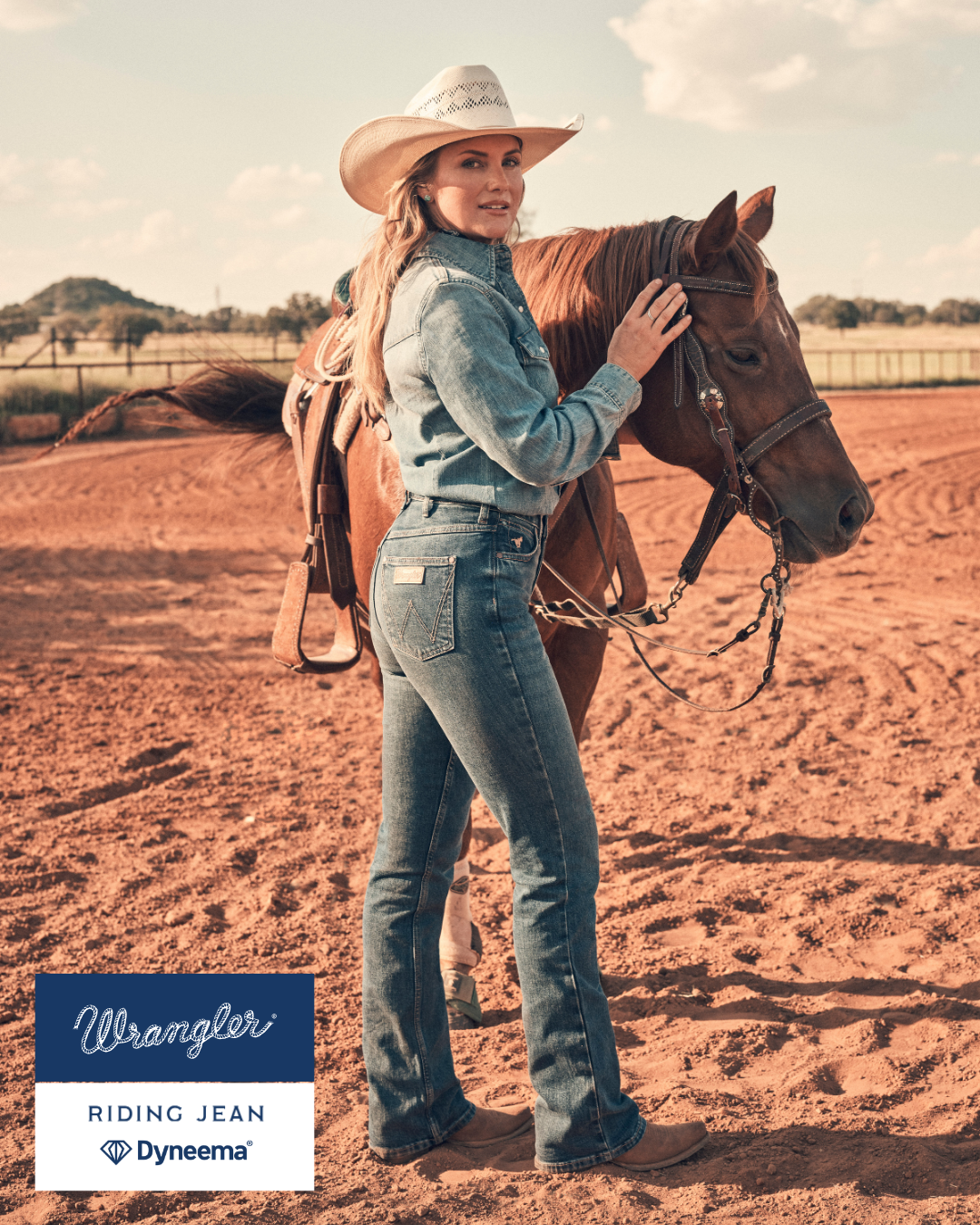 Wrangler Womens Rodeo High Rise Boot Cut Jeans - 34L Lillian 112367607