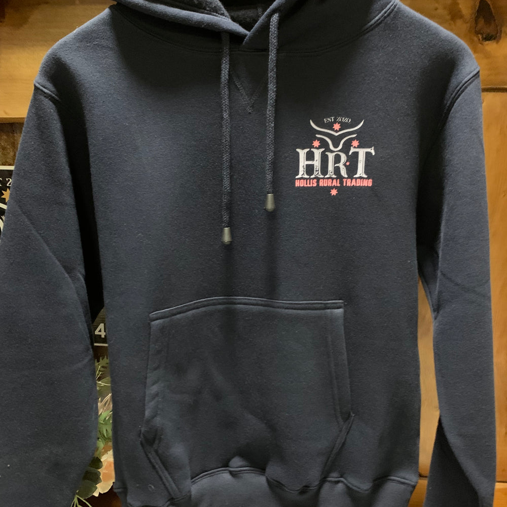 HRT Hoodies Youth / Adults - Navy / Pink