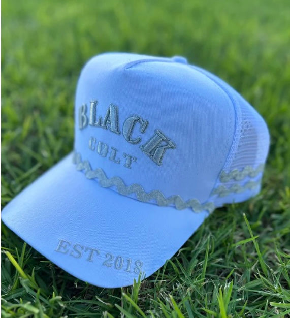 Black Colt Trucker Cap - White