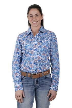 Pure Western Womens Frances LS Shirt - P3S2571785