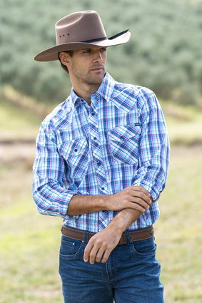 Pure Western Mens Alex Dress Shirt - P3S1100752