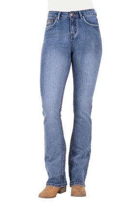 
                      
                        Pure Western Nina High Rise Boot Cut Jeans - PCP2213607 - 34'' Leg
                      
                    