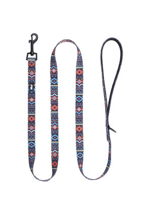 Pure Western Billie Dog Lead - Blue - P4W2924LEA