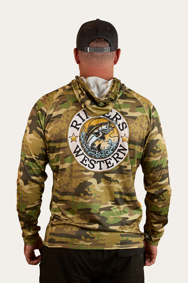 Ringers Western Big Catch Fishing Shirt - Camo