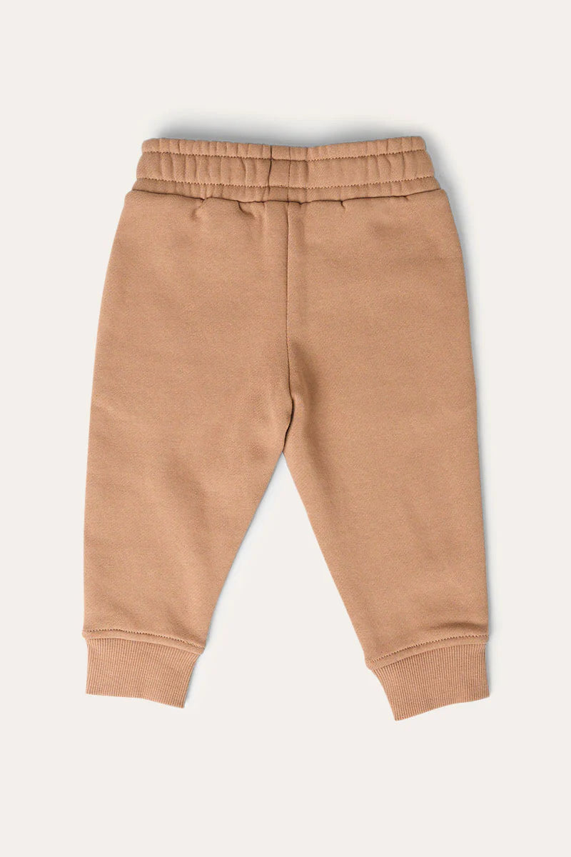 Ringers Western Mini Ringer Babies Signature Bull Trackpants - Clay