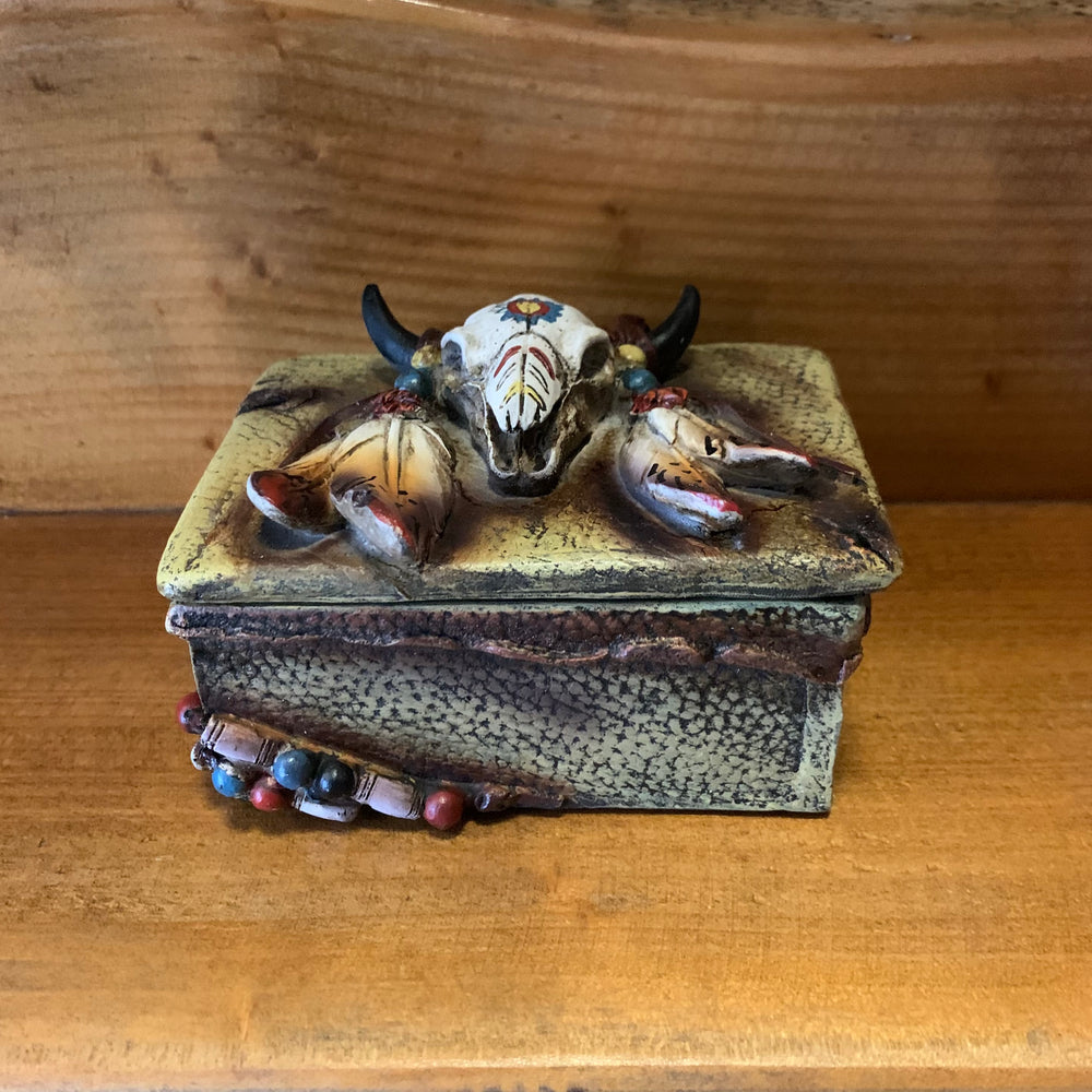 
                      
                        Pure Western Steer Head Jewellery Box - 93S1907GFT
                      
                    