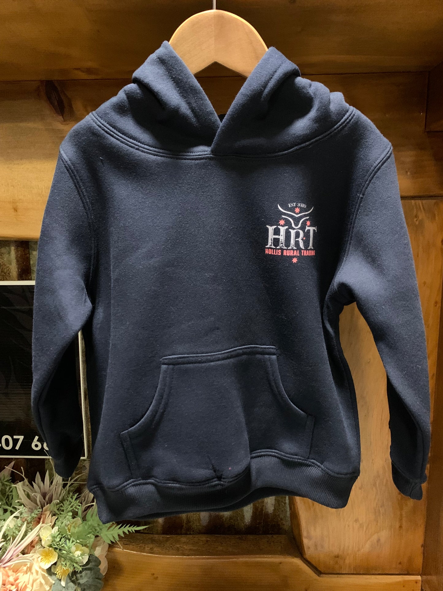 HRT Hoodies Kids - Navy/Pink or Navy/Gold