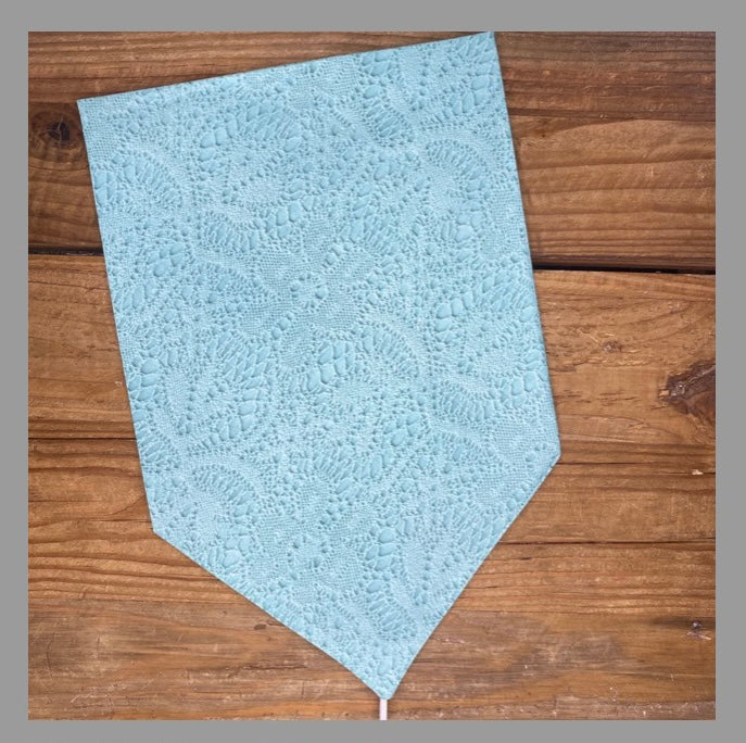 Five Fillies Neck Scarf - Mint Lace Look