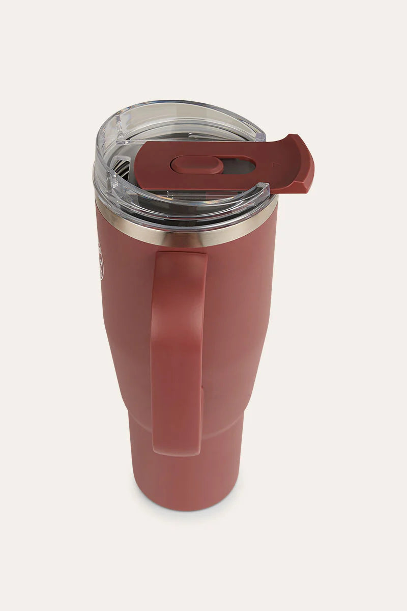 Ringers Western Roadtrip Drink Bottle 1200ml - Burgundy
