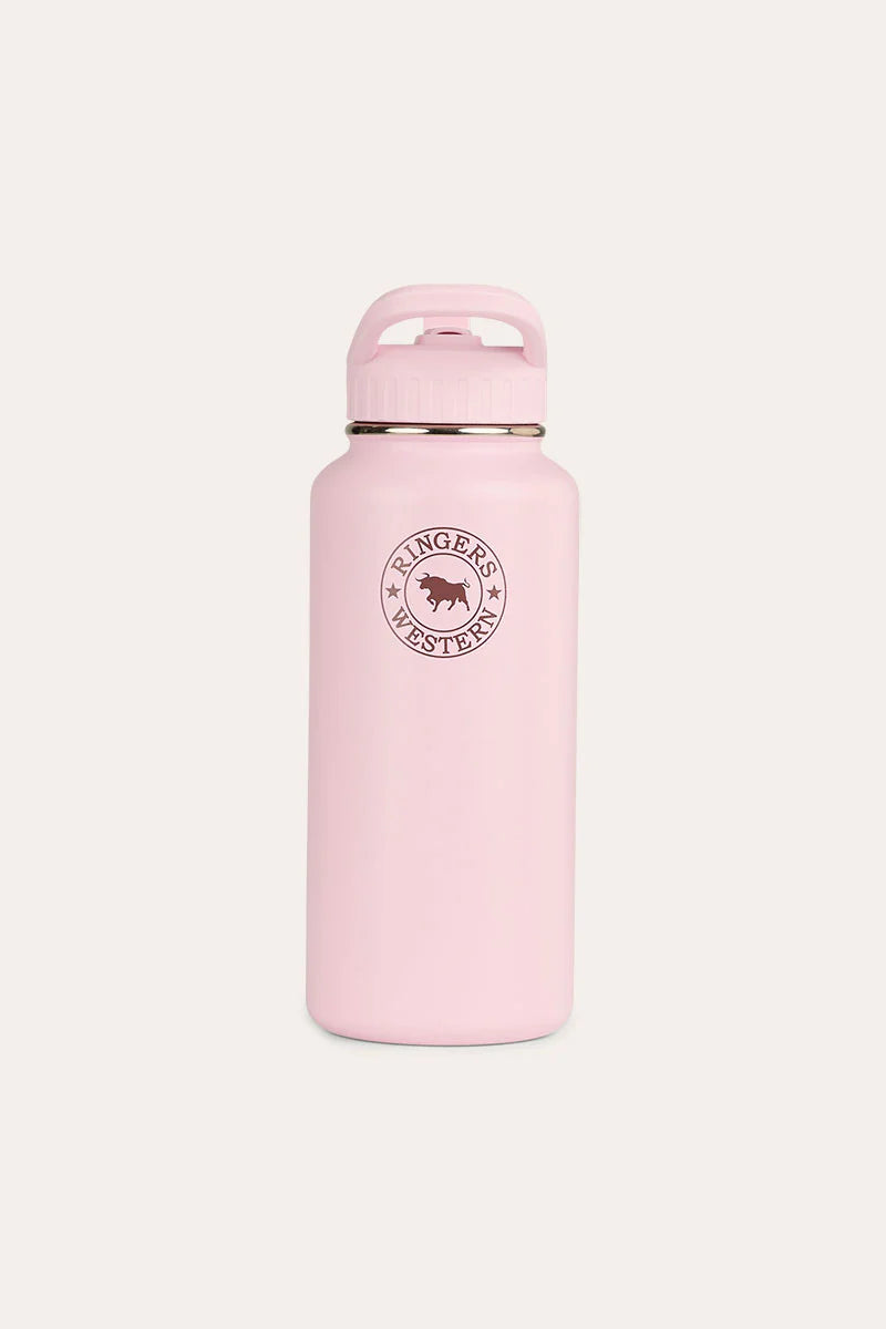 Ringers Western OG Drink Bottle 950ml - Pastel Pink