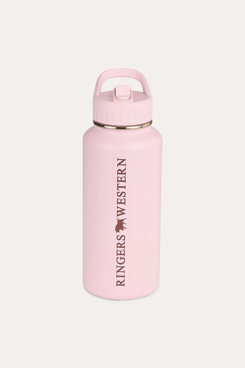 Ringers Western OG Drink Bottle 950ml - Pastel Pink